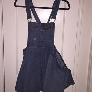 Overall Mini Dress